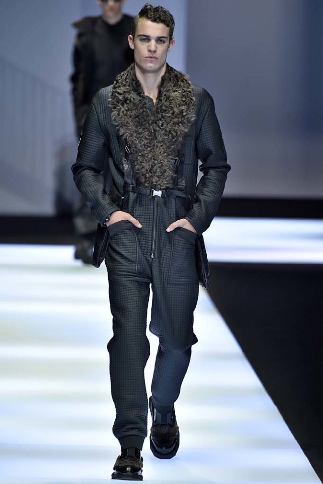 Emporio Armani Milan Menswear Fall Winter 2017 January 2017