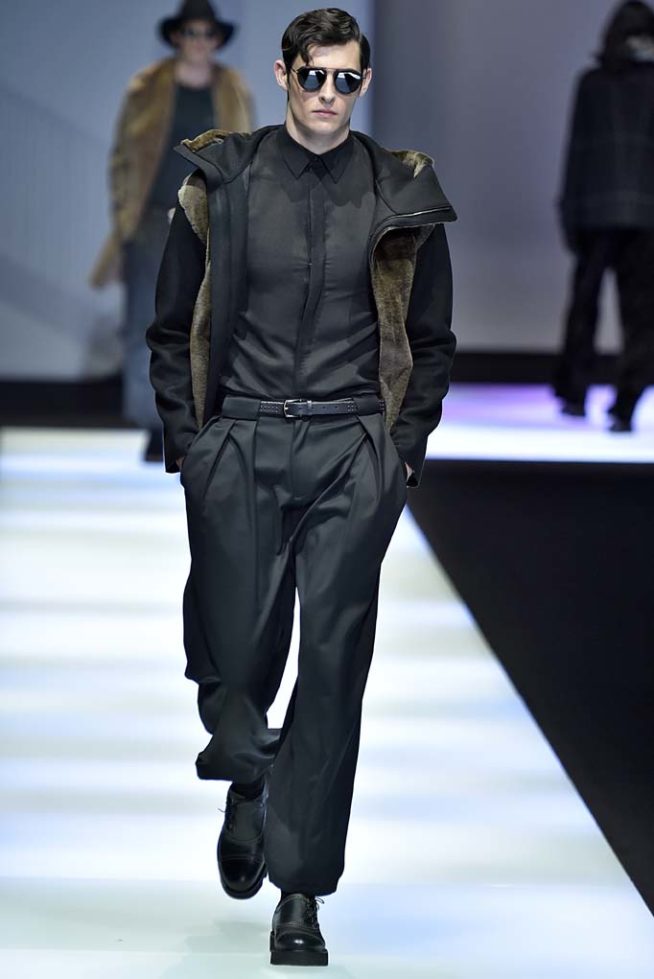 Emporio Armani Milan Menswear Fall Winter 2017 January 2017