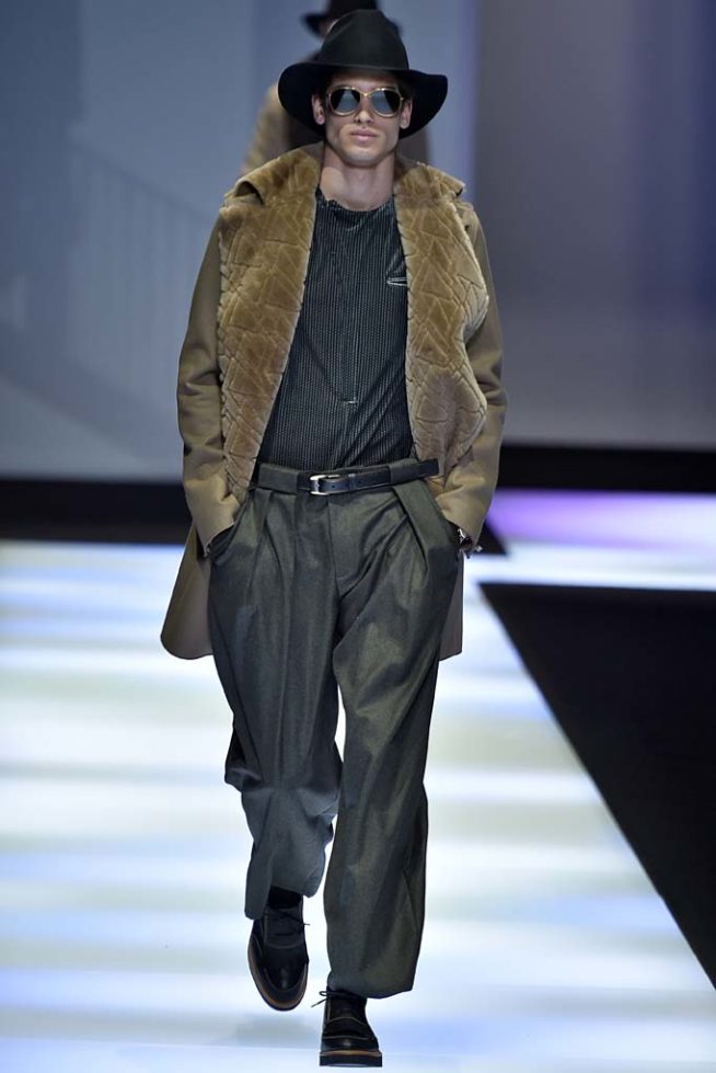 Emporio Armani Milan Menswear Fall Winter 2017 January 2017