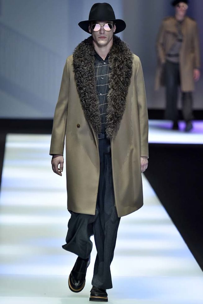 Emporio Armani Milan Menswear Fall Winter 2017 January 2017