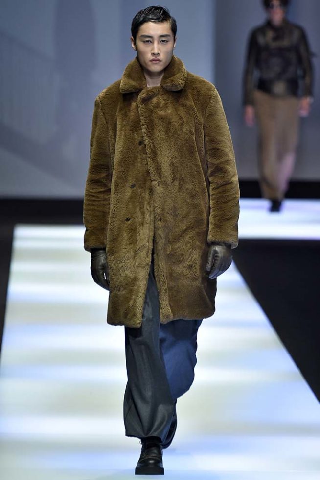 Emporio Armani Milan Menswear Fall Winter 2017 January 2017