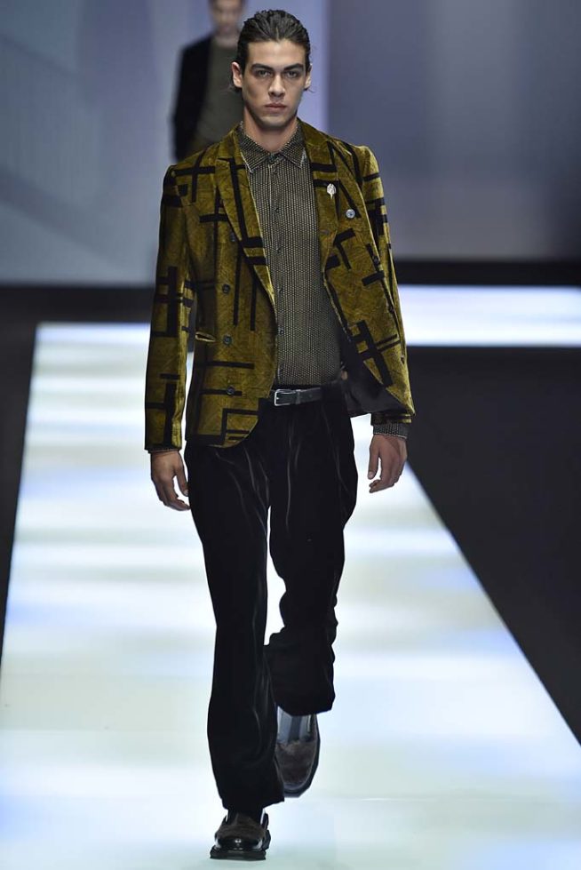 Emporio Armani Milan Menswear Fall Winter 2017 January 2017