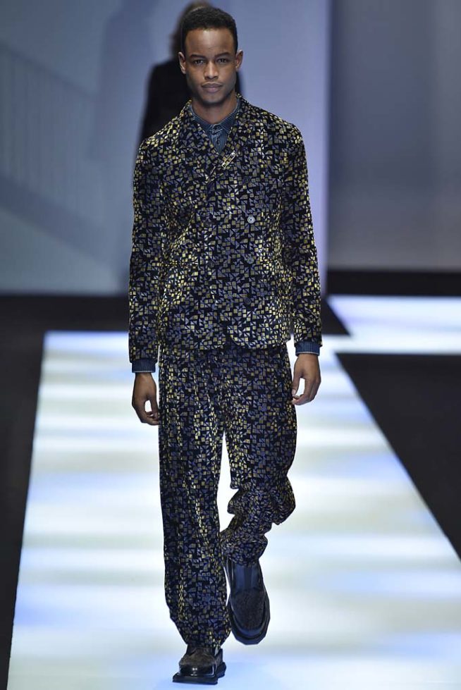 Emporio Armani Milan Menswear Fall Winter 2017 January 2017
