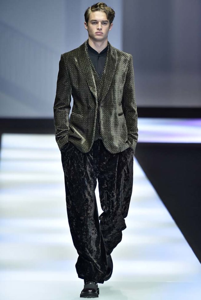 Emporio Armani Milan Menswear Fall Winter 2017 January 2017
