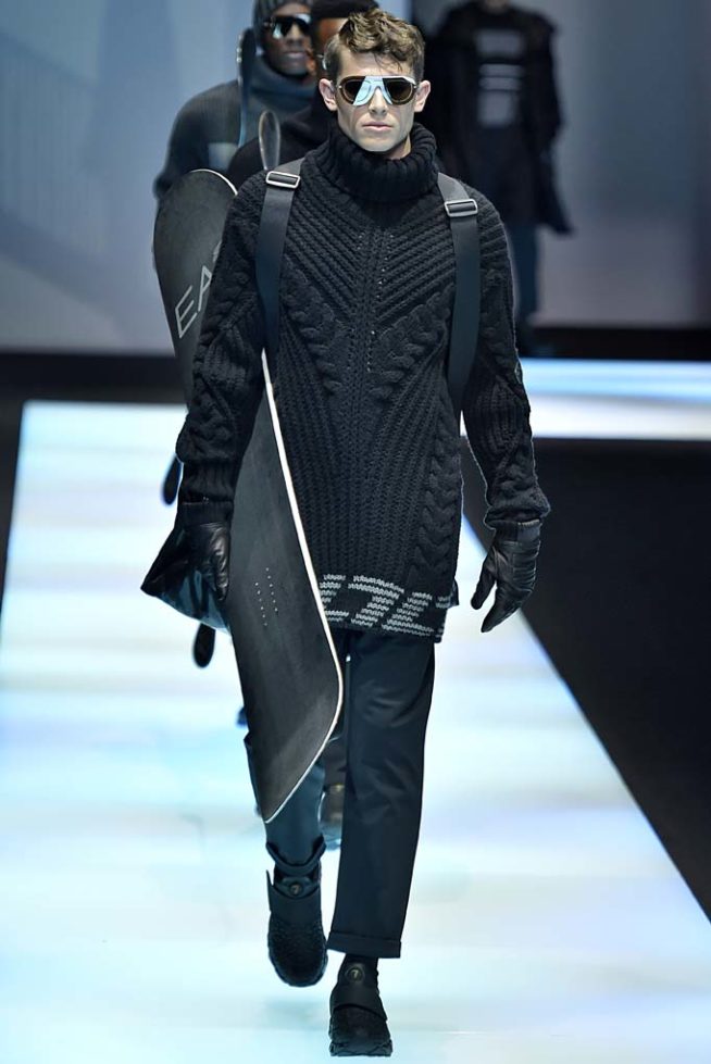 Emporio Armani Milan Menswear Fall Winter 2017 January 2017