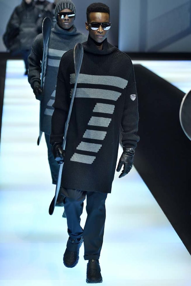 Emporio Armani Milan Menswear Fall Winter 2017 January 2017