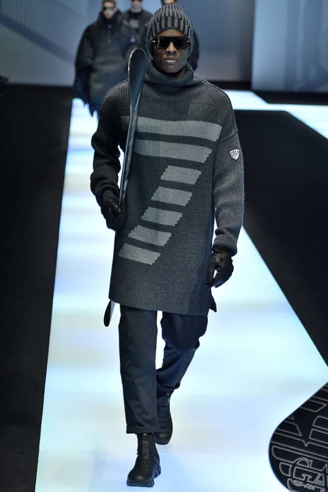 Emporio Armani Milan Menswear Fall Winter 2017 January 2017