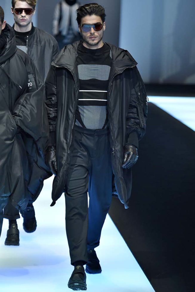 Emporio Armani Milan Menswear Fall Winter 2017 January 2017
