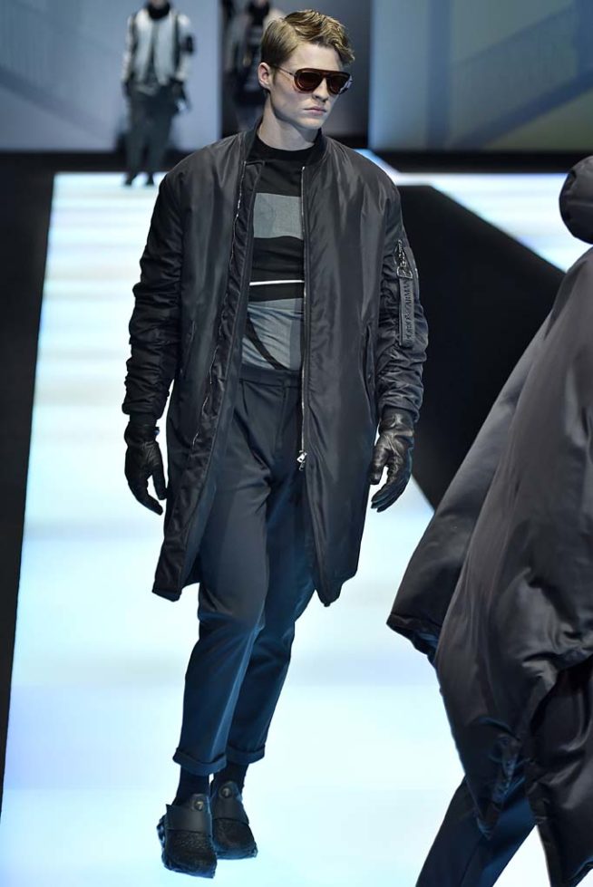 Emporio Armani Milan Menswear Fall Winter 2017 January 2017