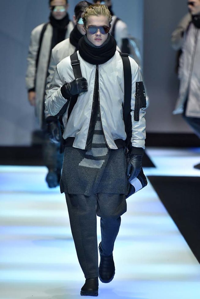 Emporio Armani Milan Menswear Fall Winter 2017 January 2017