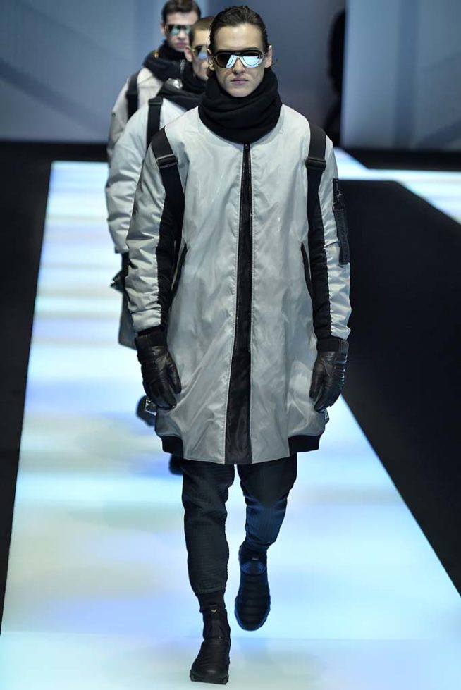 Emporio Armani Milan Menswear Fall Winter 2017 January 2017