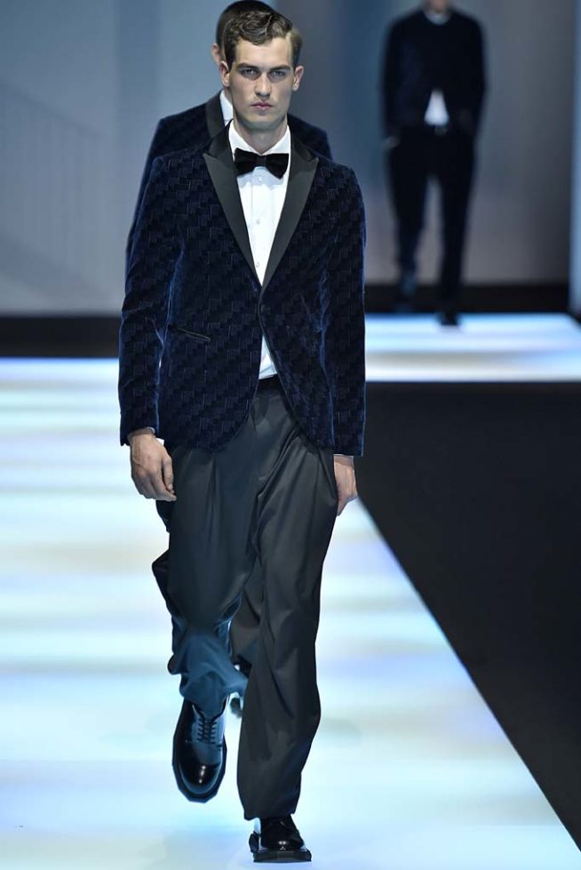Emporio Armani Milan Menswear Fall Winter 2017 January 2017