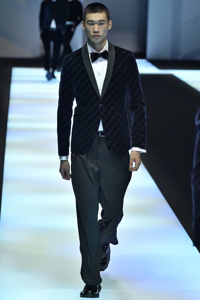 Emporio Armani Milan Menswear Fall Winter 2017 January 2017