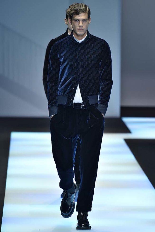 Emporio Armani Milan Menswear Fall Winter 2017 January 2017