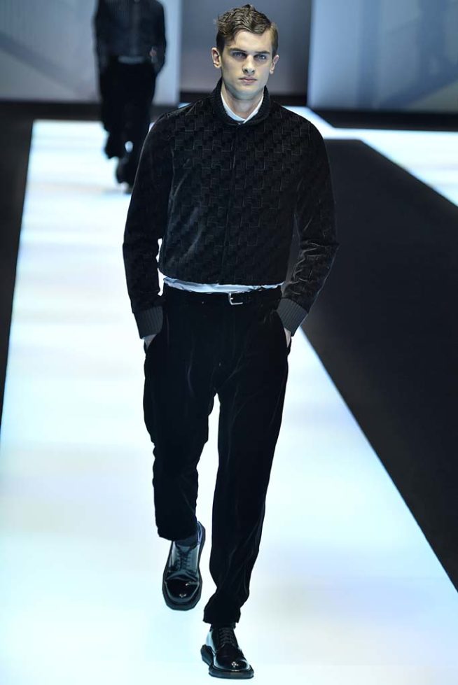 Emporio Armani Milan Menswear Fall Winter 2017 January 2017