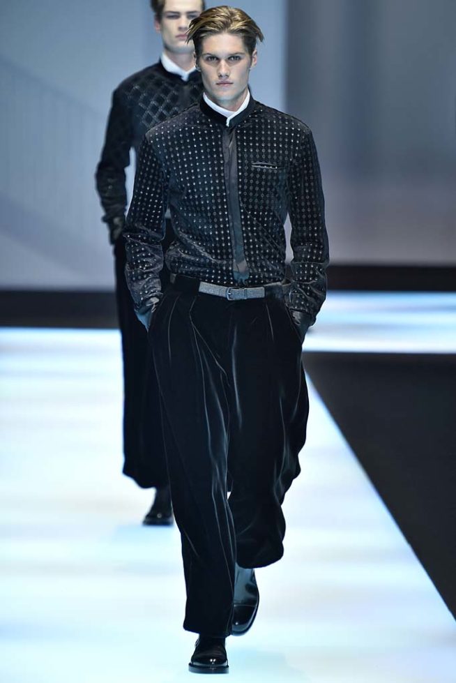 Emporio Armani Milan Menswear Fall Winter 2017 January 2017