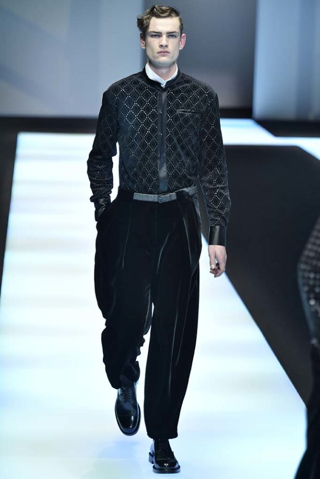 Emporio Armani Milan Menswear Fall Winter 2017 January 2017