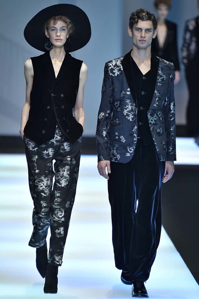 Emporio Armani Milan Menswear Fall Winter 2017 January 2017