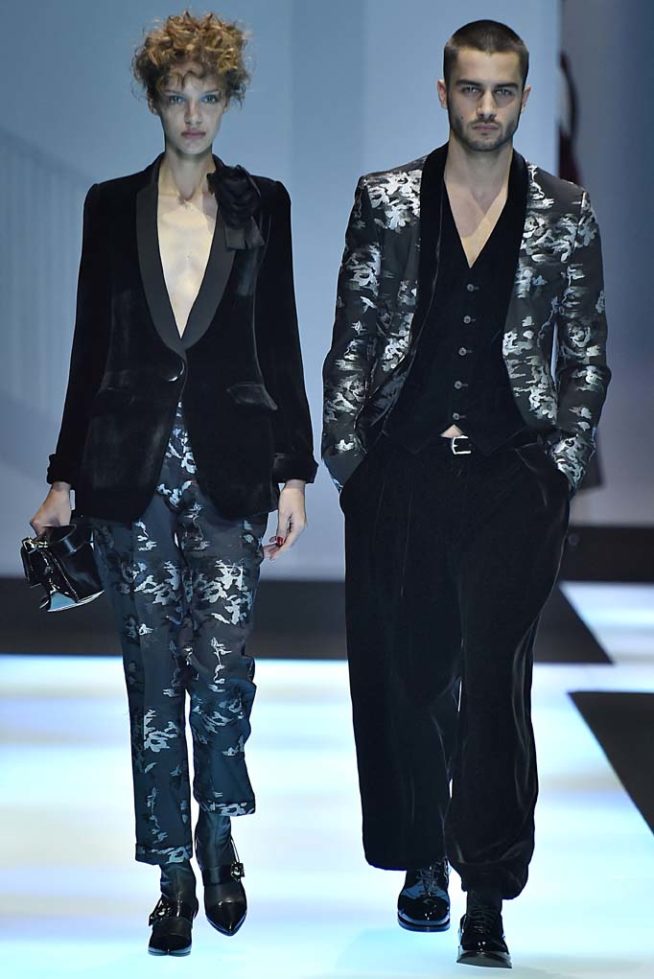 Emporio Armani Milan Menswear Fall Winter 2017 January 2017