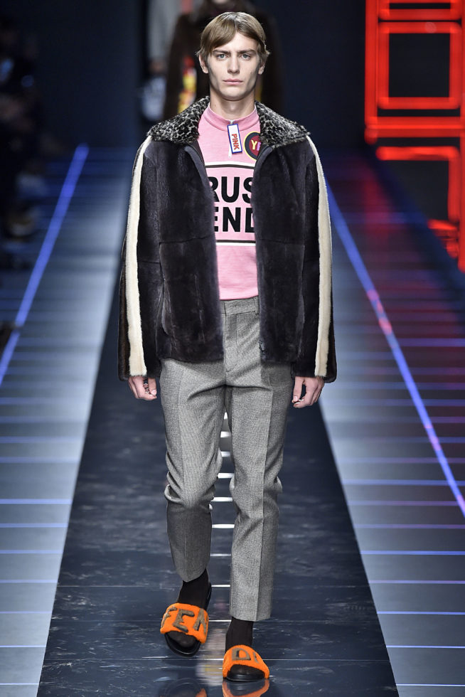 Fendi Milan Menswear Fall Winter 2017 - January 2017