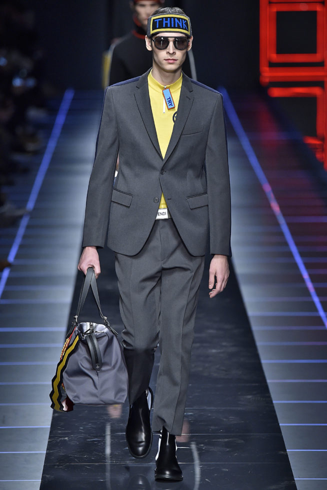Fendi Milan Menswear Fall Winter 2017 - January 2017