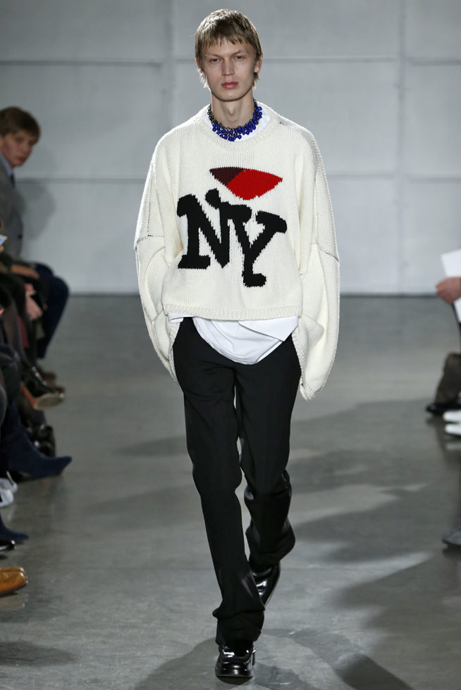 Raf Simons New York Menswear FW17 New York Jan Feb 2017