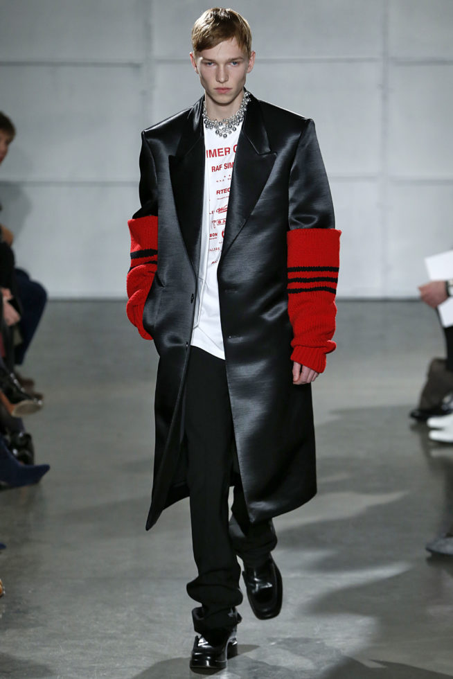Raf Simons New York Menswear FW17 New York Jan Feb 2017