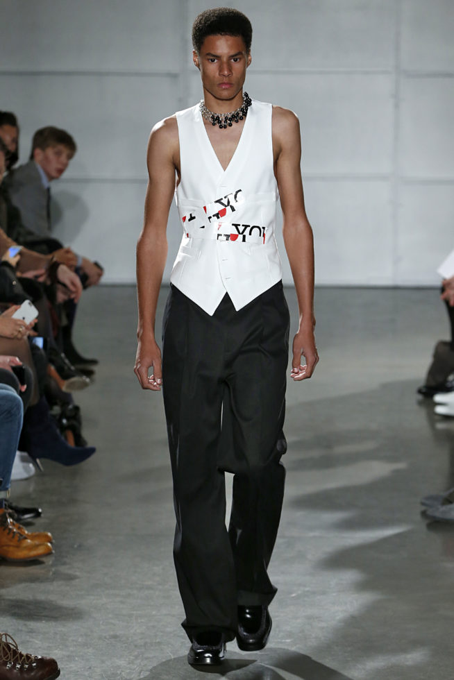 Raf Simons New York Menswear FW17 New York Jan Feb 2017