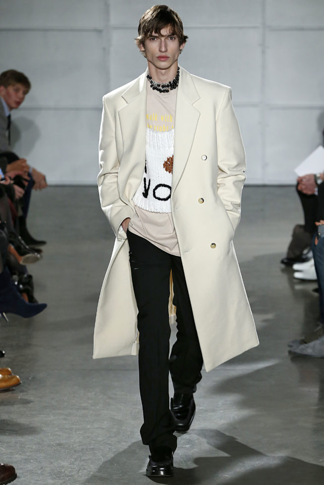 Raf Simons New York Menswear FW17 New York Jan Feb 2017