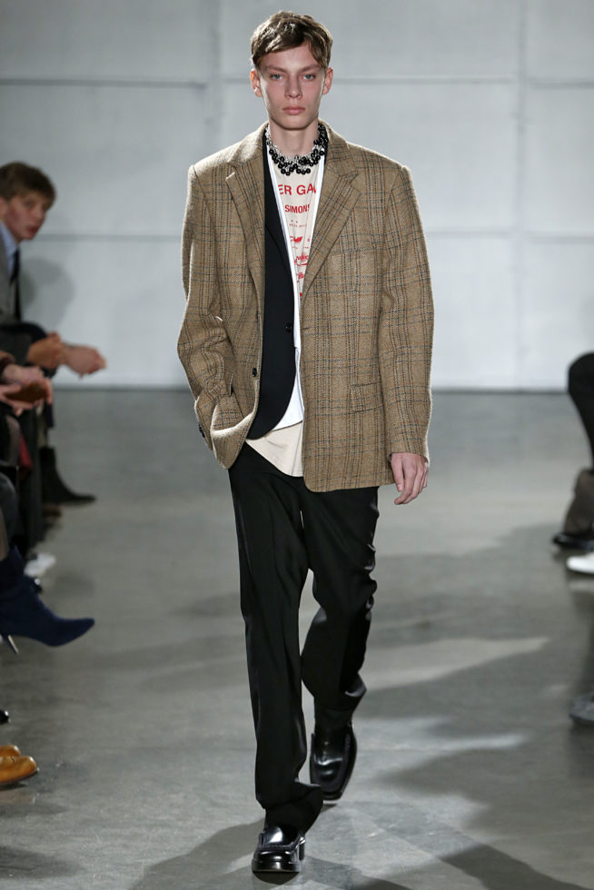 Raf Simons New York Menswear FW17 New York Jan Feb 2017