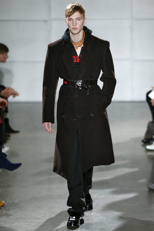 Raf Simons New York Menswear FW17 New York Jan Feb 2017