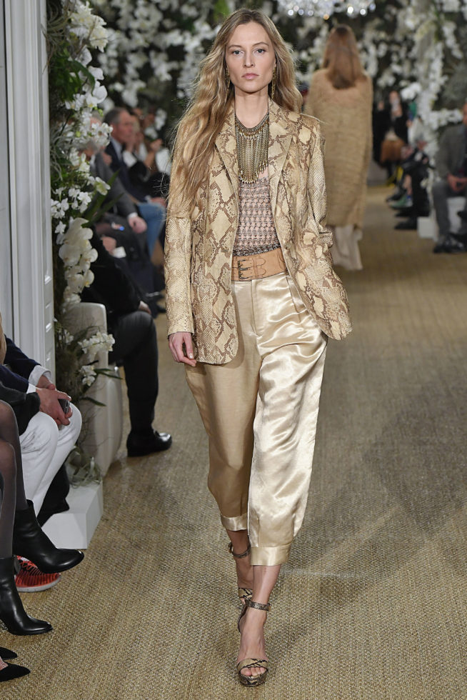 Ralph Lauren New York Womenswear Fall Winter 17 New York February 2017