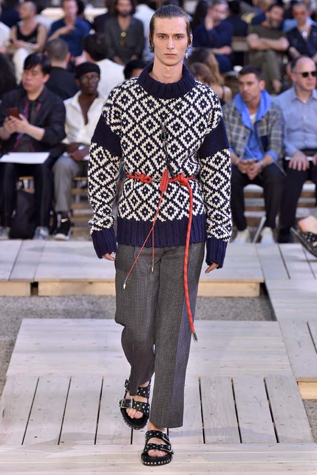 Alexander McQueen Paris Menswear Spring Summer 2018 Paris June 2017