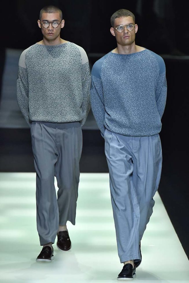 Giorgio Armani Milan Menswear Spring Summer 2018 Milan  June 2017