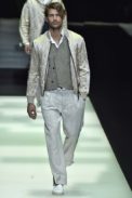Giorgio Armani Milan Menswear Spring Summer 2018 Milan  June 2017