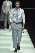 Giorgio Armani Milan Menswear Spring Summer 2018 Milan  June 2017