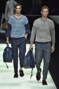 Giorgio Armani Milan Menswear Spring Summer 2018 Milan  June 2017