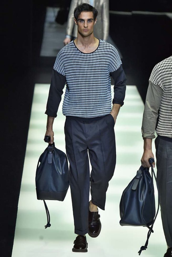 Giorgio Armani Milan Menswear Spring Summer 2018 Milan  June 2017