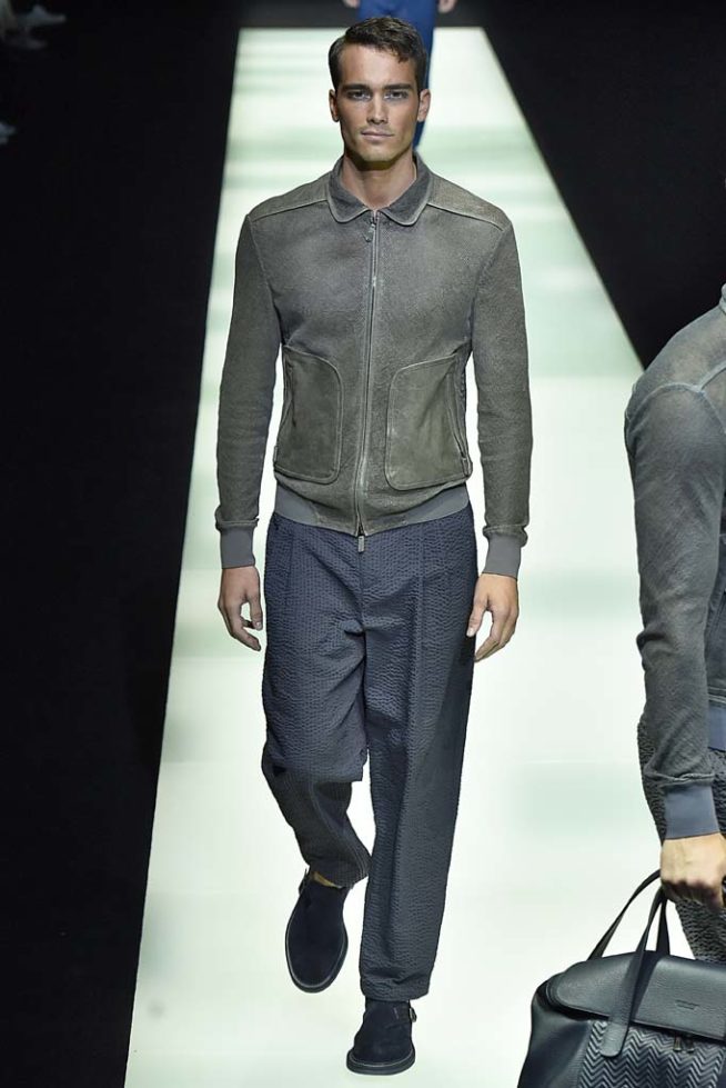 Giorgio Armani Milan Menswear Spring Summer 2018 Milan  June 2017