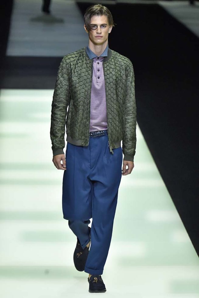 Giorgio Armani Milan Menswear Spring Summer 2018 Milan  June 2017