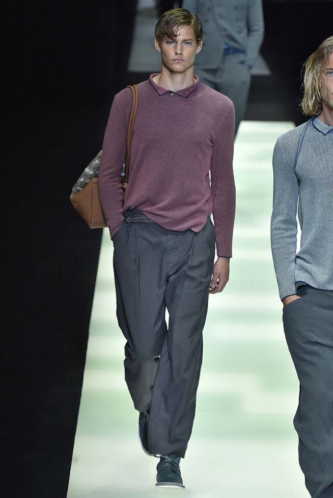 Giorgio Armani Milan Menswear Spring Summer 2018 Milan  June 2017