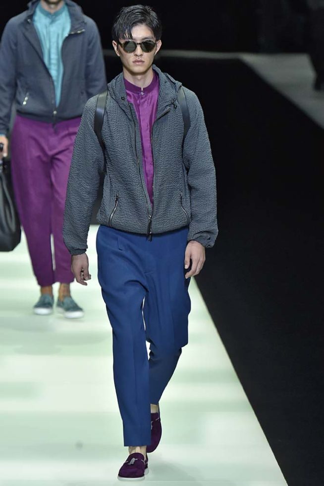 Giorgio Armani Milan Menswear Spring Summer 2018 Milan  June 2017