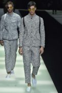Giorgio Armani Milan Menswear Spring Summer 2018 Milan  June 2017