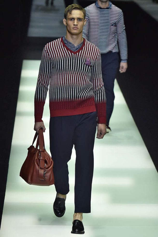 Giorgio Armani Milan Menswear Spring Summer 2018 Milan  June 2017