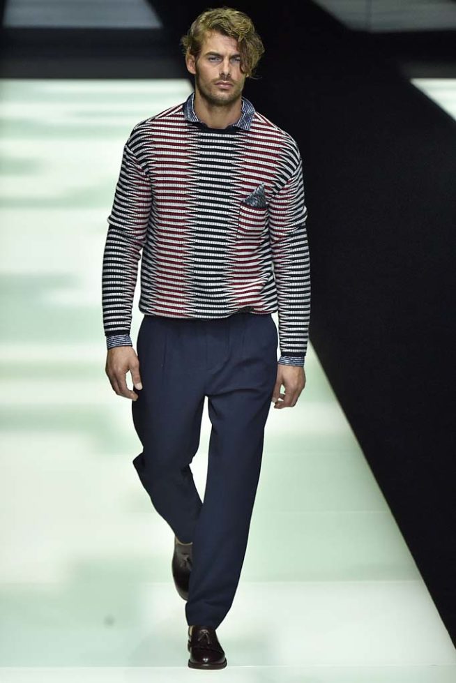 Giorgio Armani Milan Menswear Spring Summer 2018 Milan  June 2017