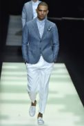 Giorgio Armani Milan Menswear Spring Summer 2018 Milan  June 2017