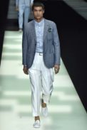 Giorgio Armani Milan Menswear Spring Summer 2018 Milan  June 2017