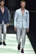 Giorgio Armani Milan Menswear Spring Summer 2018 Milan  June 2017