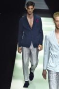 Giorgio Armani Milan Menswear Spring Summer 2018 Milan  June 2017