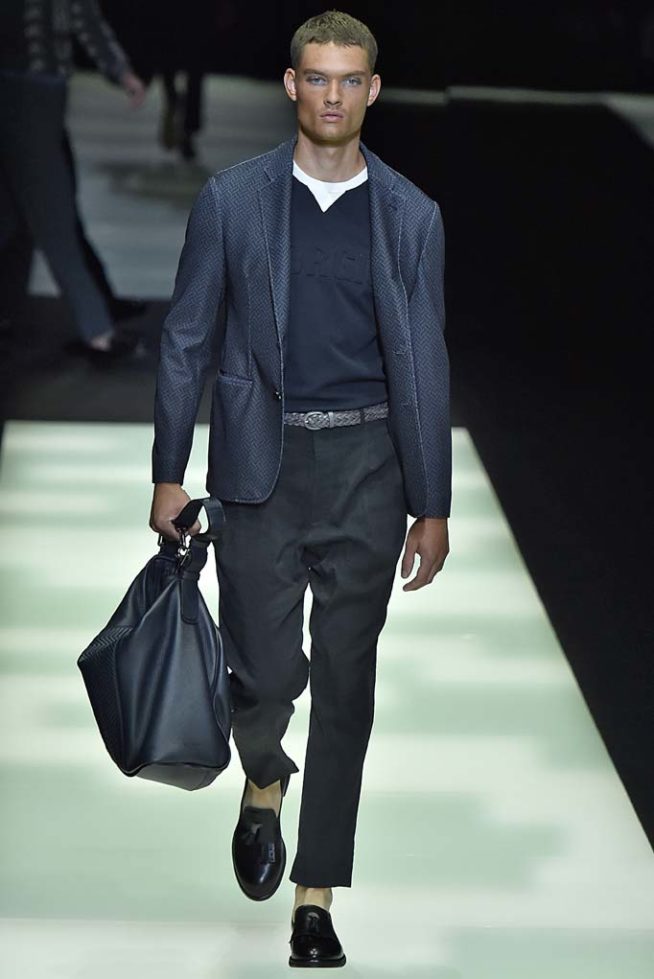 Giorgio Armani Milan Menswear Spring Summer 2018 Milan  June 2017